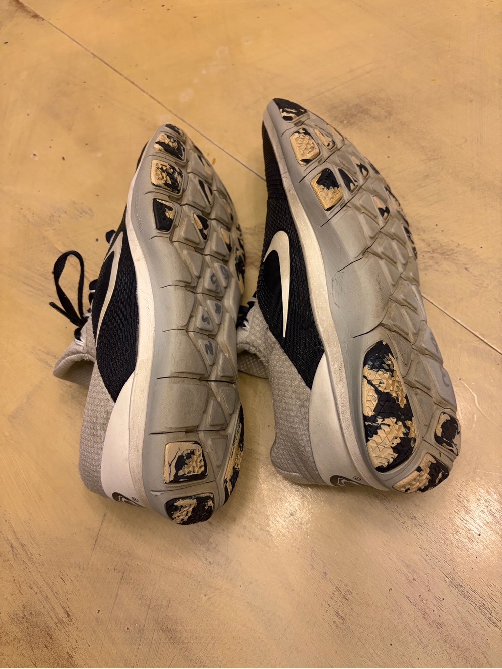NIKE Free Trainer V7 Sneakers Shoes Penn State Nittany Lions PSU Men’s 8.5 US - Picture 5 of 8